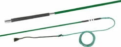 FLECK Lunge Whip Spun Nylon, Wrap-Around Handle 180 Cm