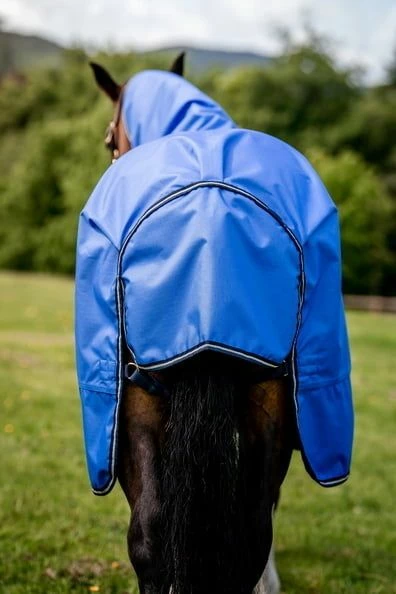 Horseware Ireland Amigo Hero Ripstop Plus 100 G Outdoor Rug, Blue/Navy & Grey 7 Horseware Ireland Amigo Hero Ripstop Plus 100 G Outdoor Rug, Blue/Navy & Grey - Image 7