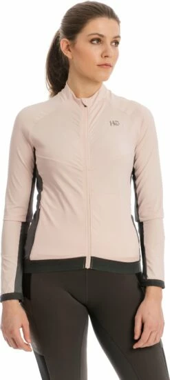 Horseware Ireland Lana Technical Full Zip Top "Rosewater / Charcoal"