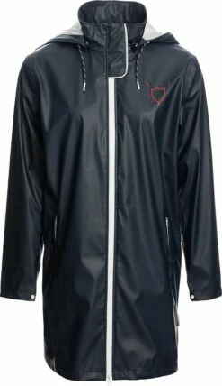 Horseware Ireland Linny Lang Rain Jacket - "French Navy"