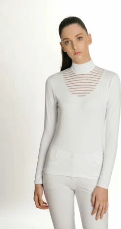 Horseware Ireland Lisa Technical Long Sleeve Competition Shirt -"White" -Pet Supplies Sales Shop horseware ireland lisa technical long sleeve competition shirt white 514408 en
