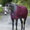 Horseware Ireland Rambo Airmax Cooler Disc, Front, Burgundy