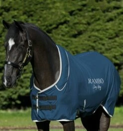 Horseware Ireland Rambo Dry Rug Supreme Navy/Silver