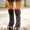 Horseware Ireland Transport Gaiters Rambo Navy/Burgundy