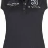 HV Polo HVPFavouritas Sleeveless Tech Polo Shirt, Black