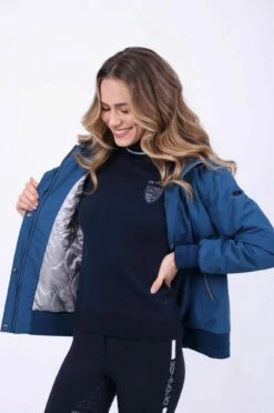 HV Polo HVPNovia Bomber Jacket, Deep Sea Blue -Pet Supplies Sales Shop hvpnovia bomber jacket deep sea blue 750834 en