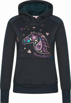 Imperial Riding "IRHGlorious" Children's Hoodie, Navy