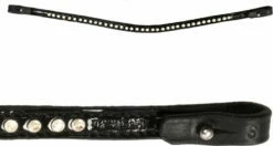 Kavalkade "Kjartan" Iceland Bridle Strinband Glansandi