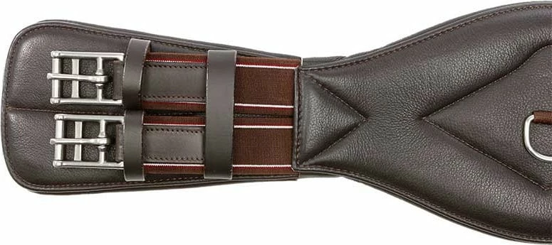 Kavalkade Leather Short Belt "SOFT Comfort" Brown 2 Kavalkade Leather Short Belt "SOFT Comfort" Brown - Image 2