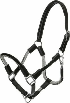 Kavalkade Rope Halter Set Cavo - Black/Black-Grey