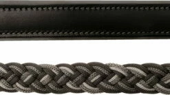 Kavalkade "Tessa" Braided Halter Black-Anthracite-Grey -Pet Supplies Sales Shop kavalkade tessa braided halter black anthracite grey 678751 en