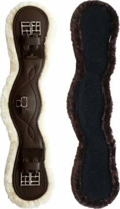 Kentucky Horsewear Anatomical Lambskin Short Girth "Brown" -Pet Supplies Sales Shop kentucky horsewear anatomical lambskin short girth brown 565024 en