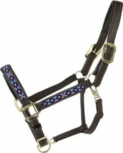 Kentucky Horsewear Pearls Halter Blue
