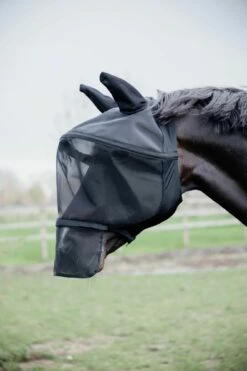Kentucky Horsewear "Pro" Fly Mask, Black