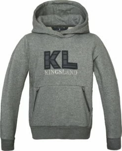 Kingsland Hoodie - KLeliae, Grey Forged Iron Melange