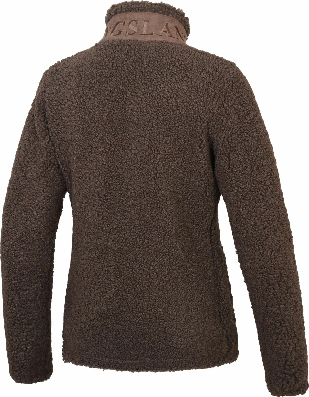 Kingsland "KLadria" Shepherd Fleece Jacket, Brown Chocolate 2 Kingsland "KLadria" Shepherd Fleece Jacket, Brown Chocolate - Image 2