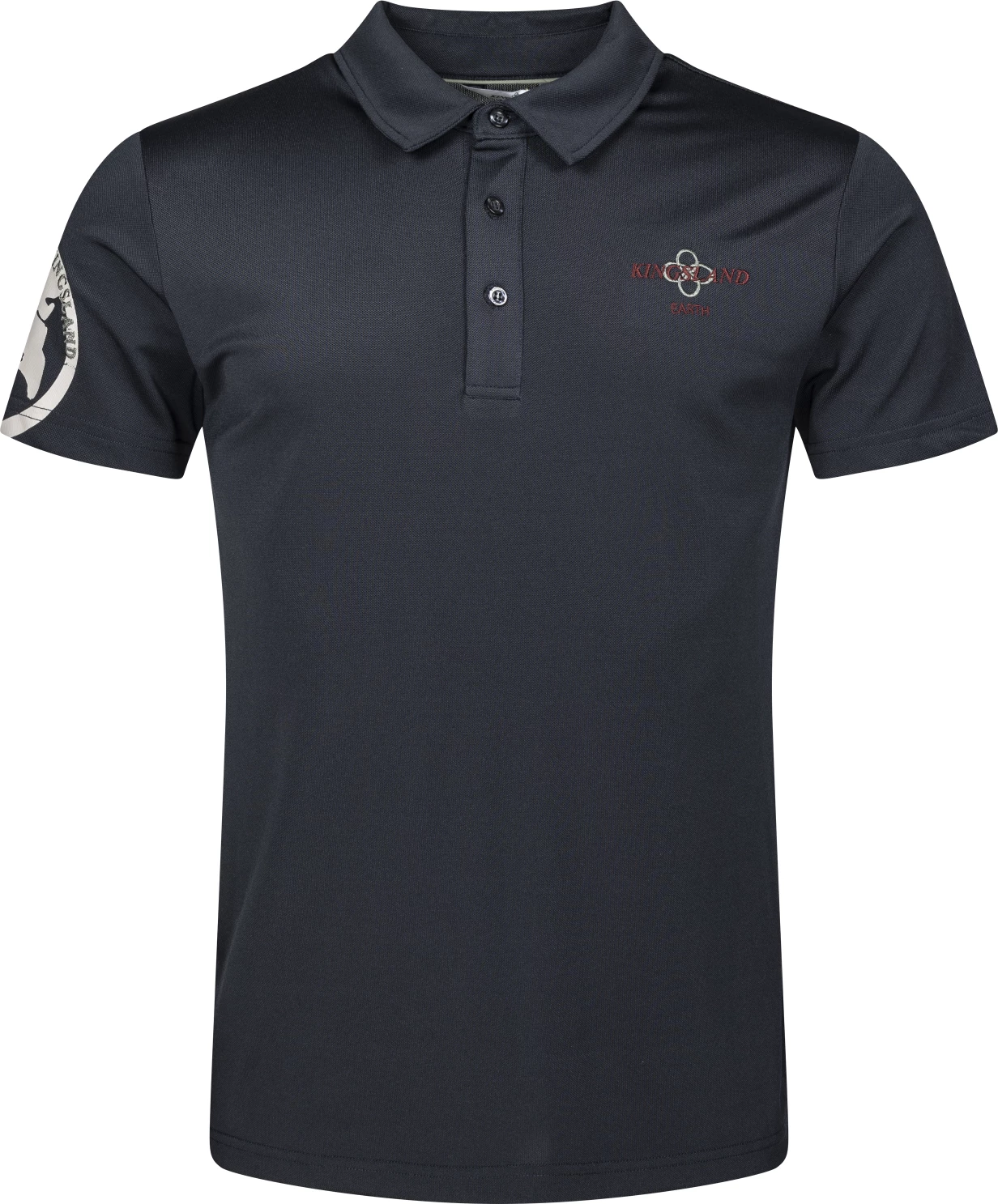Kingsland "KLbeckett" Piqué Polo Shirt, Navy 1 Kingsland "KLbeckett" Piqué Polo Shirt, Navy