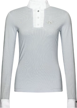 Kingsland KLcharlette Long Sleeve Show Shirt, Blue Infinity