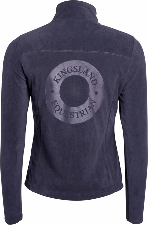 Kingsland "KLsina" Microfleece Jacket, Navy 2 Kingsland "KLsina" Microfleece Jacket, Navy - Image 2