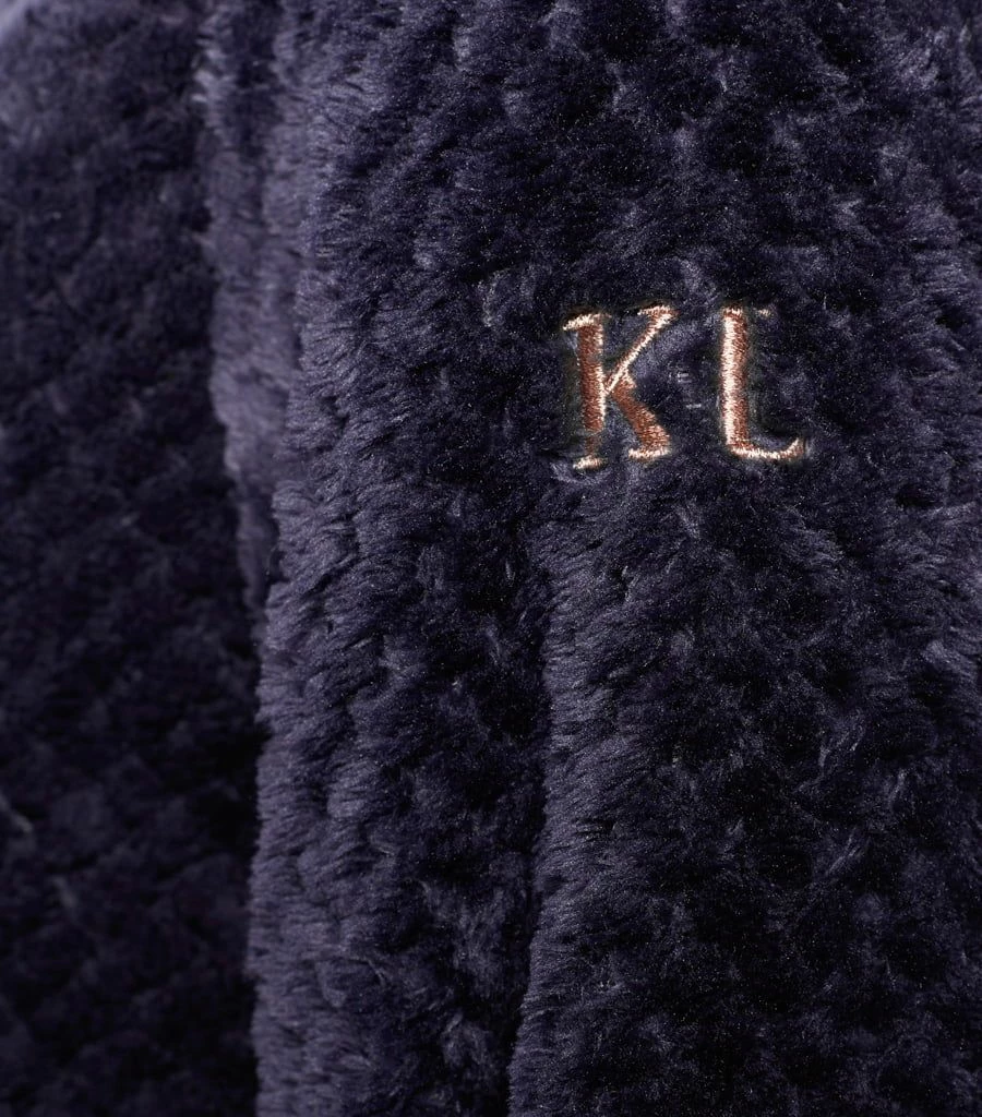 Kingsland "KLsiren" Coral Fleece Jacket, Navy 4 Kingsland "KLsiren" Coral Fleece Jacket, Navy - Image 4