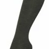 Kingsland Wool Mix Knee-High Socks - KLfiorella, Charcoal Melange