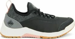 MUCK BOOTS Women's Outscape Lace Up, Black-Rosé