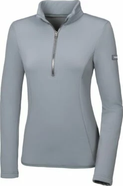 PIKEUR DINA Polartec Athletic Shirt, Rain Grey