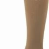 PIKEUR Gold Rhinestone Knee Socks, Caramel