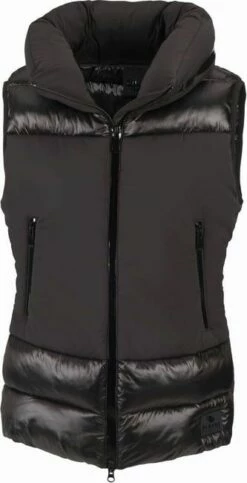 PIKEUR Hybrid Quilt Waistcoat, Liquorice