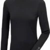 PIKEUR Polo Neck Top, Black