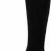 PIKEUR Rhinestone Knee-High Socks, Caviar