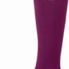 PIKEUR Rhinestone Knee-High Socks, Hot Pink