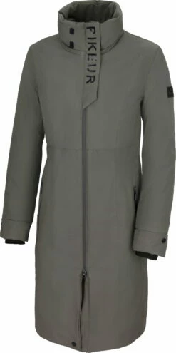 PIKEUR Riding Coat, Foggy Green
