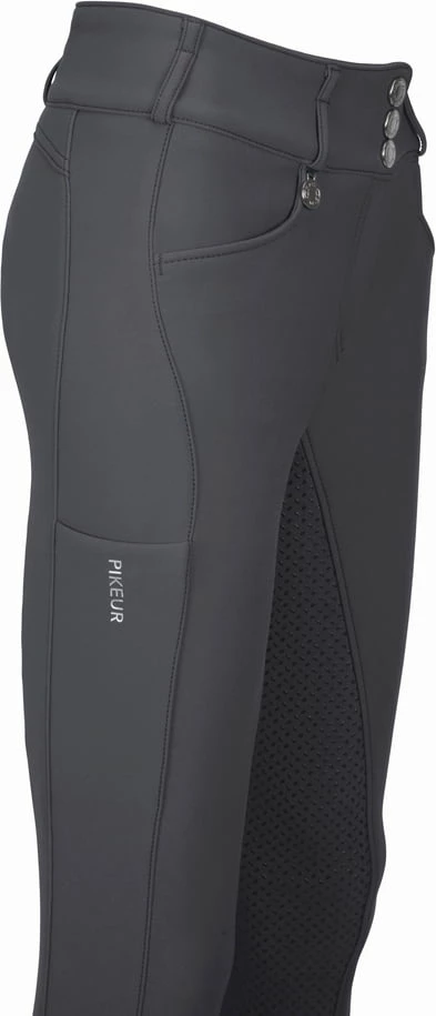 PIKEUR Winter Breeches - Softshell Grip CANDELA, Dark Shadow 3 PIKEUR Winter Breeches - Softshell Grip CANDELA, Dark Shadow - Image 3