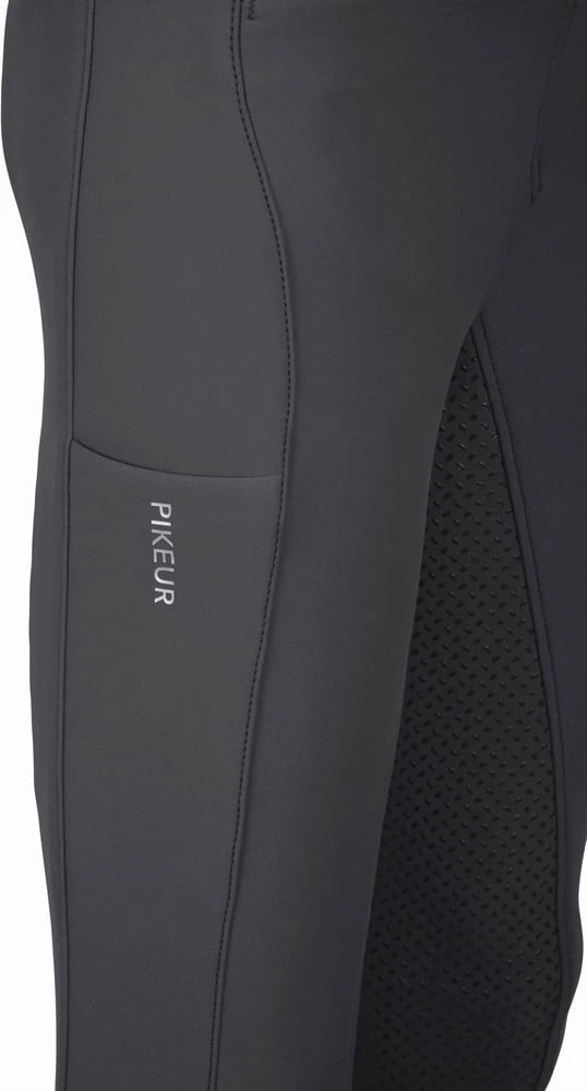 PIKEUR Winter Breeches - Softshell Grip CANDELA, Dark Shadow 4 PIKEUR Winter Breeches - Softshell Grip CANDELA, Dark Shadow - Image 4