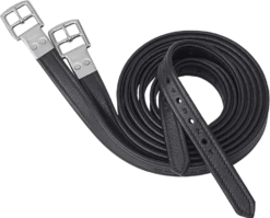 PRESTIGE Italia Stirrup Leathers, Black