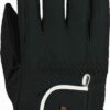 Roeckl "Lona" Riding Gloves - Black/White