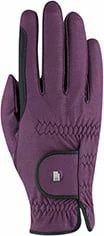 Roeckl "Malta Winter" Riding Gloves - Grape Wine