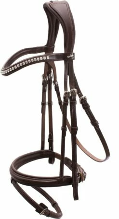 Schockemöhle Sports Bridle "Rome Select" - Espresso