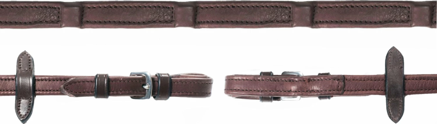 Schockemöhle Sports Durasoft Leather Reins 1 Schockemöhle Sports Durasoft Leather Reins