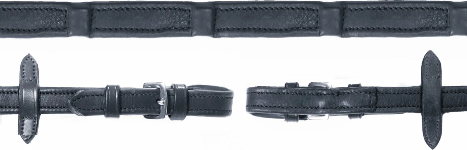 Schockemöhle Sports Leather Reins Durasoft Pure Wide 1 Schockemöhle Sports Leather Reins Durasoft Pure Wide