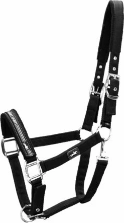 Schockemöhle Sports Memphis Style II Halter, Cool Black