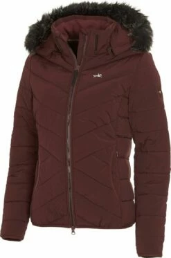 Schockemöhle Sports Vicky SP Style Quilted Jacket, Wine