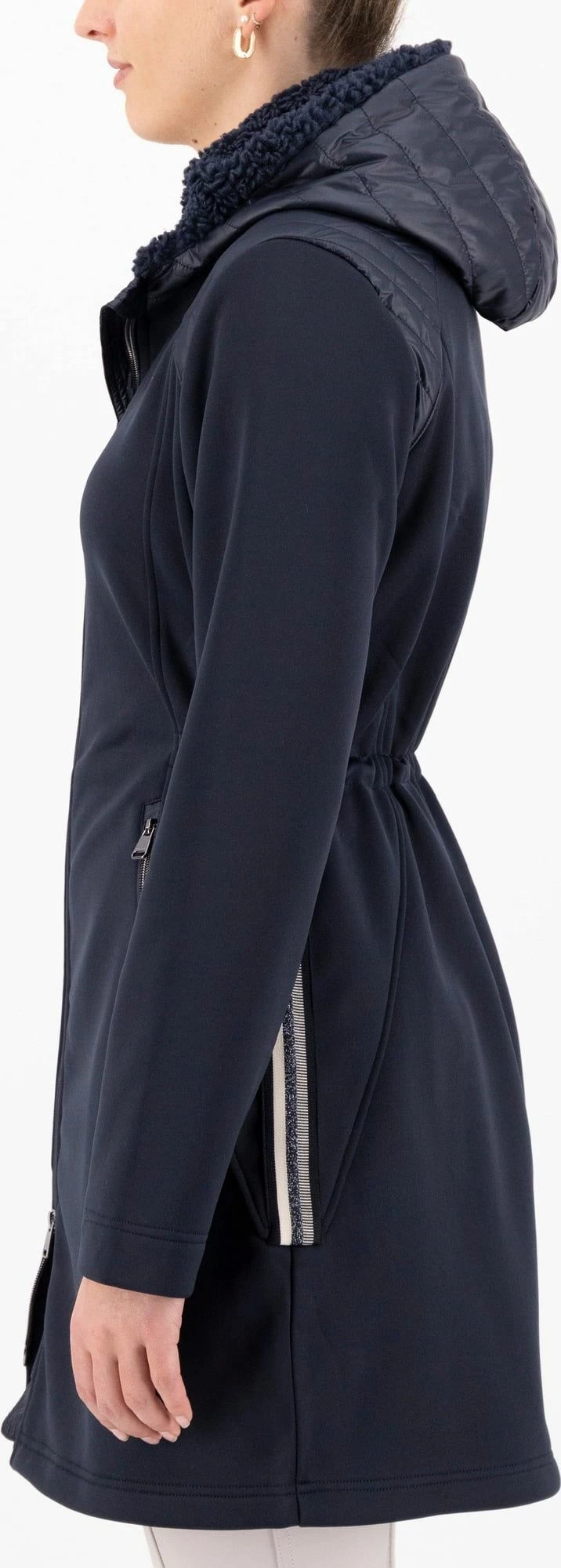 HV Polo Softshell Jacket - HVPDaphne, Navy 6 HV Polo Softshell Jacket - HVPDaphne, Navy - Image 6