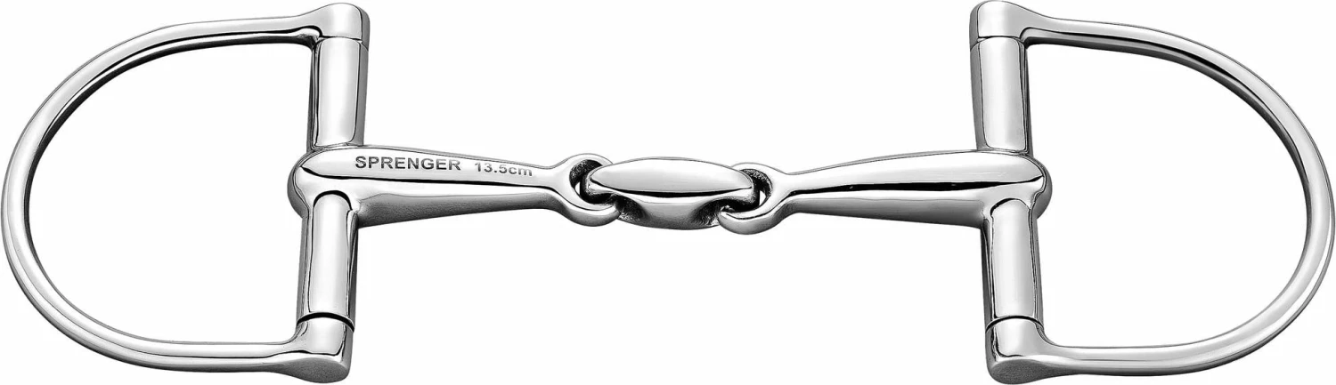 Sprenger D-Ring Bit, Double Jointed, 16mm 1 Sprenger D-Ring Bit, Double Jointed, 16mm