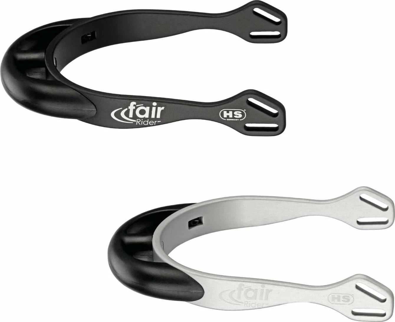 Sprenger FairRider Aluminium Spurs With 20 Mm Neck, Thick Rounded 2 Sprenger FairRider Aluminium Spurs With 20 Mm Neck, Thick Rounded - Image 2