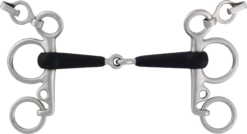 Stübben STEELtec Steeltec Pelham Bit - Rubber Coated