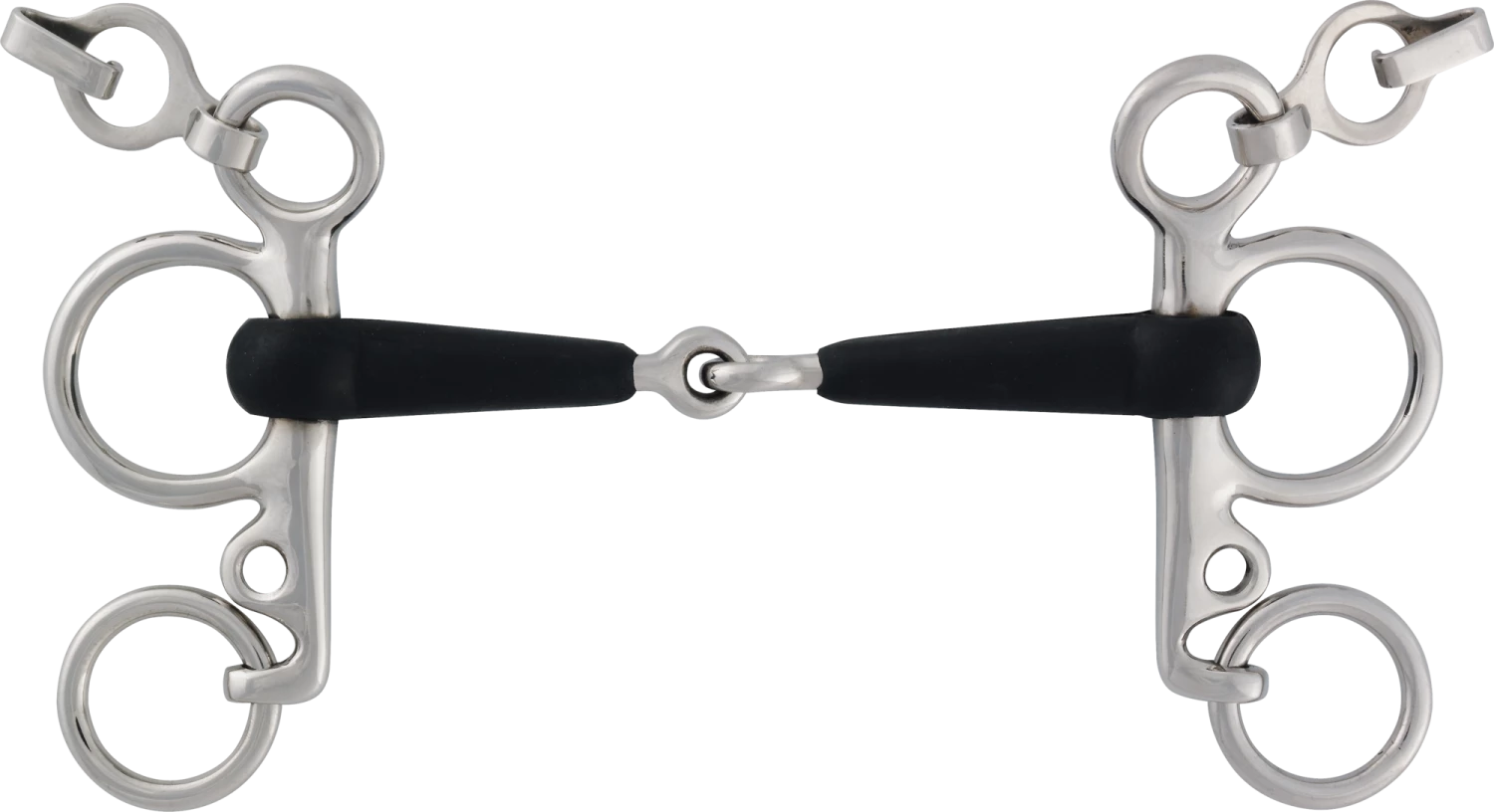 Stübben STEELtec Steeltec Pelham Bit - Rubber Coated 1 Stübben STEELtec Steeltec Pelham Bit - Rubber Coated