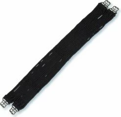 Stübben Cord Girth With Stainless Steel Buckles - Black