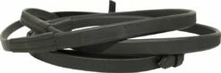 Stübben Slimline 1/2" Rubber Reins With Rings -Pet Supplies Sales Shop stuebben slimline 1 2 rubber reins with rings black 559433 en